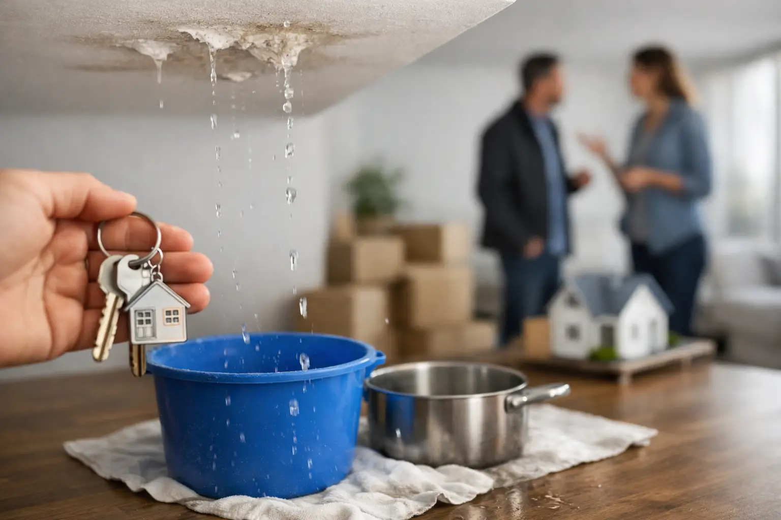 Dolt läckage efter bostadsköp – vad gäller?